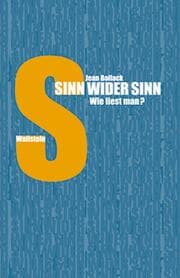 Cover von Sinn wider Sinn