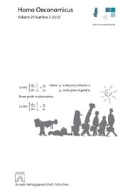 Cover von Homo Oeconomicus 29 (2)