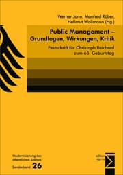 Cover von Public Management - Grundlagen, Wirkungen, Kritik