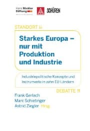 Cover von Starkes Europa - nur mit Produktion und Industrie