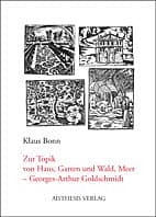 Cover von Zur Topik von Haus, Garten und Wald, Meer - Georges-Arthur Goldschmidt