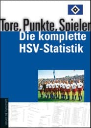 Cover von Tore, Punkte, Spieler - Die komplette HSV-Statistik
