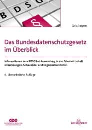 Cover von Das Bundesdatenschutzgesetz im Überblick
