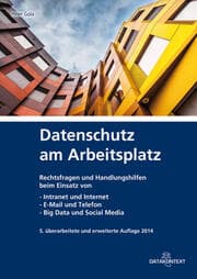 Cover von Datenschutz am Arbeitsplatz