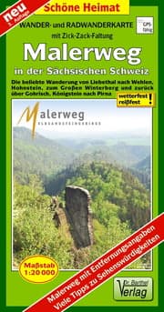 Cover von Malerweg in der Sächsischen Schweiz