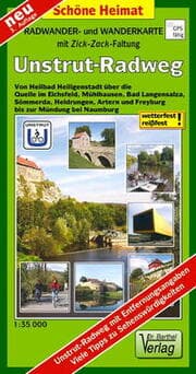 Cover von Radwander- und Wanderkarte Unstrut-Radweg