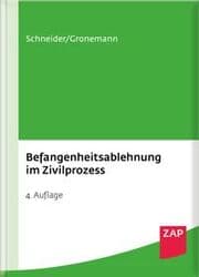 Cover von Befangenheitsablehnung im Zivilprozess