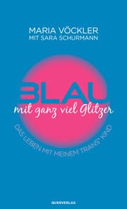 Cover von Blau mit ganz viel Glitzer