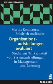 Cover von Organisationsaufstellungen evaluiert