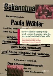 Cover von 'Verbrechensbekämpfung' und soziale Ausgrenzung im Nationalsozialistischen Köln