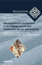 Cover von Das europäische Christentum in der Begegnung mit dem Hinduismus des 20. Jahrhunderts