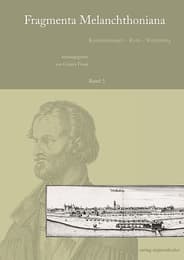 Cover von Fragmenta Melanchthoniana 5