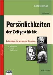Cover von Persönlichkeiten der Zeitgeschichte
