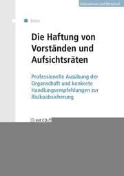 Cover von Die Haftung von Vorständen und Aufsichtsräten