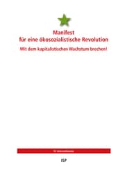 Cover von Manifest für eine ökosozialistische Revolution