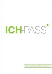 Cover von ICH-PASS Wesentliches über mich!