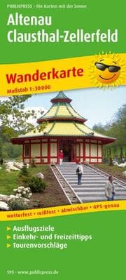 Cover von Publicpress Wanderkarte Altenau, Clausthal-Zellerfeld 1:30.000