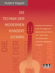 Cover von Die Technik der modernen Konzertgitarre