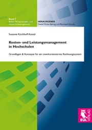 Cover von Kosten- und Leistungsmanagement in Hochschulen