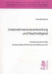 Cover von Unternehmensverantwortung und Nachhaltigkeit