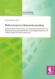 Cover von Risikoorientiertes Netzwerkcontrolling