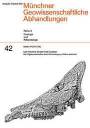 Cover von Late Miocene Suidae from Eurasia: the Hippopotamodon and Microstonyx problem revisited