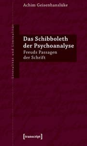 Cover von Das Schibboleth der Psychoanalyse
