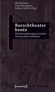 Cover von Barocktheater heute
