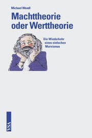 Cover von Machttheorie oder Werttheorie