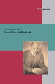 Cover von Georg Kaiser and Modernity