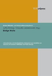 Cover von Blutige Worte