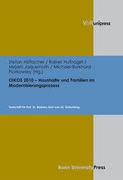 Cover von OIKOS 2010 - Haushalte und Familien im Modernisierungsprozess