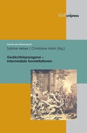 Cover von Gedächtnisparagone - Intermediale Konstellationen