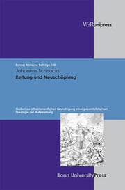 Cover von Rettung und Neuschöpfung