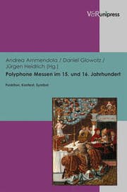Cover von Polyphone Messen im 15. und 16. Jahrhundert