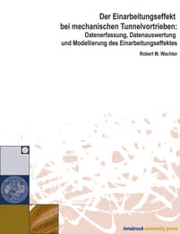 Cover von Der Einarbeitungseffekt bei mechanischen Tunnelvortrieben