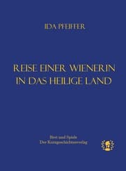 Cover von Reise einer Wienerin ins Heilige Land
