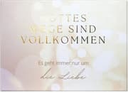 Cover von Gottes Wege sind vollkommen - Es geht immer nur um die Liebe