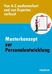 Cover von Musterkonzept zur Personalentwicklung