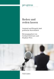 Cover von Reden und reden lassen