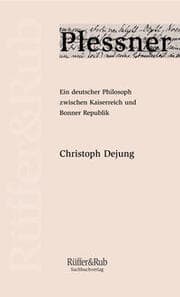 Cover von Plessner