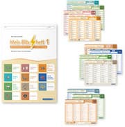 Cover von Mein Blitzheft 1 und Meine Blitzlesekarten Set 1-3 mit Stift 'Alles in einem'