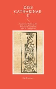 Cover von Dies Catharinae II