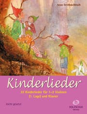 Cover von Kinderlieder für Violine und Klavier