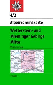 Cover von Wetterstein- und Mieminger Gebirge, Mitte
