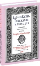 Cover von Bau- und Kunstdenkmäler Thüringens - Kreis Sonneberg