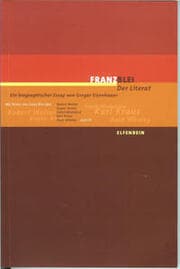 Cover von Franz Blei - Der Literat