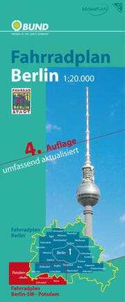 Cover von Fahrradplan Berlin