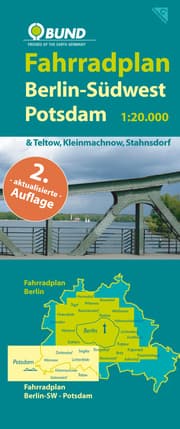 Cover von Fahrradplan Berlin-Südwest, Potsdam