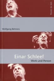 Cover von Einar Schleef-Werk und Person